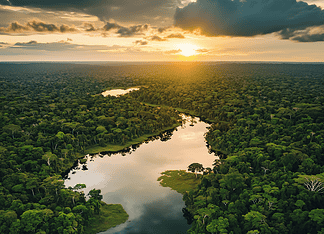 The Spirit of Yara – The Guardian of the Amazon and the Warrior’s Curse Yara, the Spirit of the Amazon, rising from the river as mist, watching over the rainforest.