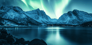 The Fire Fox and the Sky Spirits – The Myth of the Aurora Borealis Revontuli, the Fire Fox, dashing across the Arctic snow, his tail leaving trails of glowing Aurora Borealis in the sky.