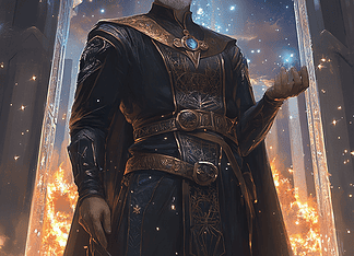 Brian Armstrong: The Alchemist’s Journey to Ethereon Illustration of Brian Armstrong, a mythical realm inspired by Brian Armstrong, central to folklore