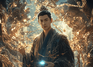 Changpeng Zhao: The Crypto Sage of the Kingdom of Coin Illustration of Changpeng Zhao, a mythical realm inspired by Changpeng Zhao, central to folklore