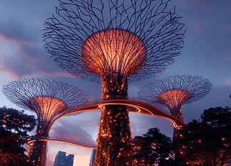The Enchanted Realm of Gardens by the Bay