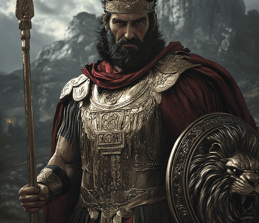 Hannibal Barca: The Eternal Spirit of Carthage Illustration of Hannibal Barca, a mythical realm inspired by Hannibal Barca, central to folklore