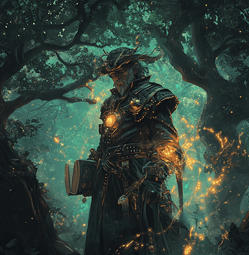 From Humble Blacksmith to Mythic Innovator: The Tale of Henry Ford Illustration of Henry Ford, a mythical realm inspired by Henry Ford, central to folklore