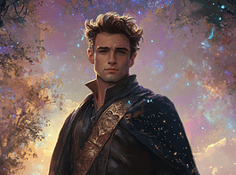 Illustration of James Dean, a mythical realm inspired by James Dean, central to folklore