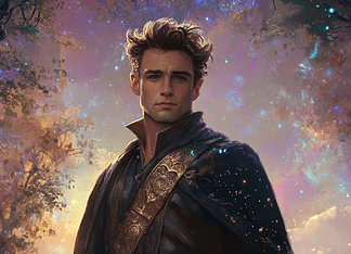 The Enigmatic Journey of James Dean: A Hero’s Tale in Eternal Twilight Illustration of James Dean, a mythical realm inspired by James Dean, central to folklore