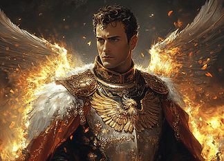 Napoleon: The Rise of Corsica’s Legendary Phoenix King Illustration of Napoleon, a mythical realm inspired by Napoleon, central to folklore