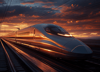 Shinkansen (Japan): The Celestial Dragon’s Tale of Swift Transformation Illustration of Shinkansen (Japan), a mythical realm inspired by Shinkansen (Japan), central to folklore