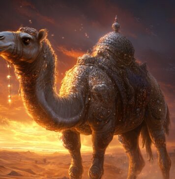 The Camel’s Journey: Salim, Guardian of the Desert Oasis