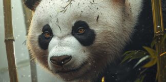 Guardians of the Sacred Bamboo: Tales from the Giant Panda Reserves (China) Illustration of Giant Panda Reserves (China), a mythical realm inspired by Giant Panda Reserves (China), central to folklore.