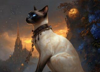 The Legend of the Siamese Cat: Guardian of Tranquil Whispers